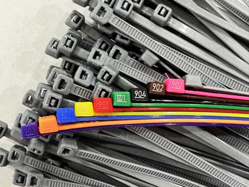 เคเบิ้ลไทร์, สายรัดเคเบิ้ลไทร์, cable tie bandex, ขนาดเคเบิ้ลไทร์, เลเซอร์, สายเคเบิ้ลไทร์
