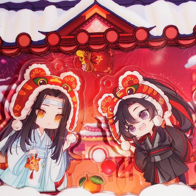 Pre- KAZE อะคริลิค ปรมาจารย์ลัทธิมาร modaozhushi วั่งเซี่ยน Wei Wuxian LanWangji