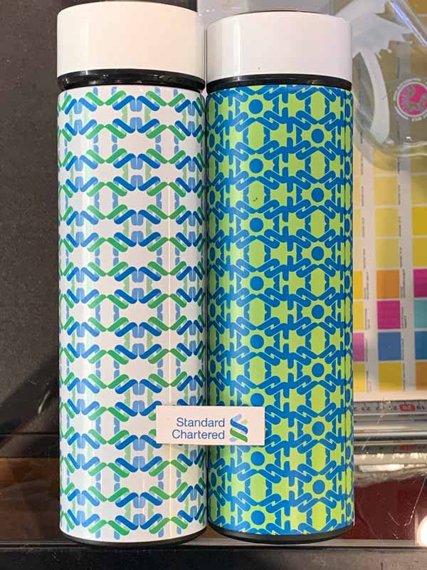 กระบอกน้ำพร้อมพิมพ์ ขนาด 500 mL. ฝาเกลียว