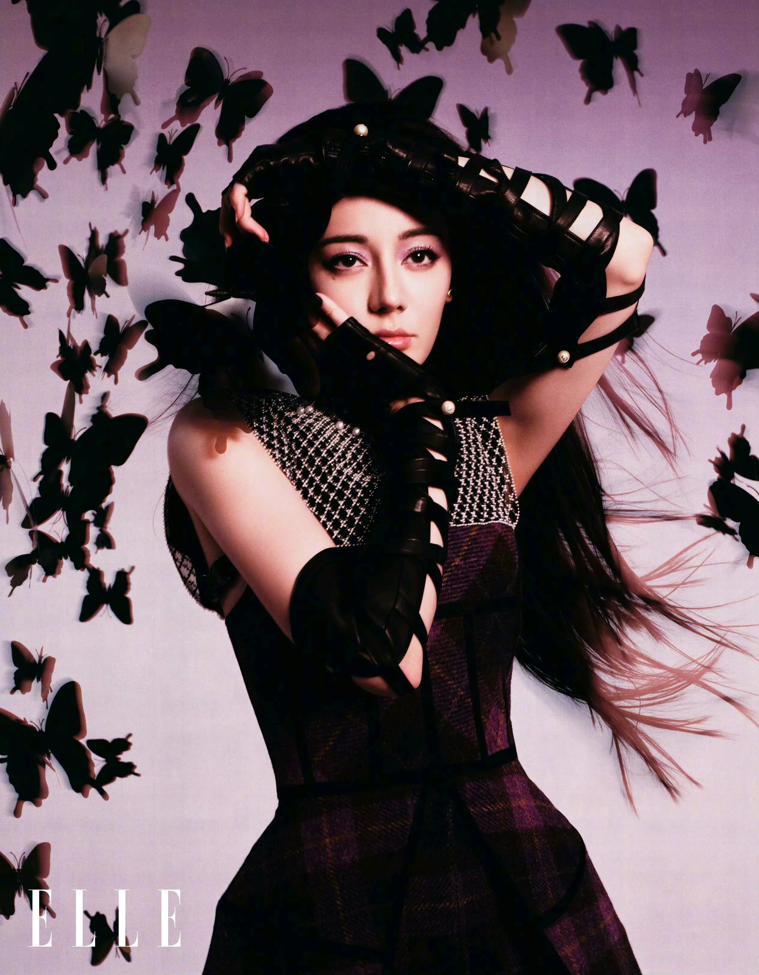 Pre - นิตยสาร ELLE ตี่ลี่เรอปา Dilireba 迪丽热巴 2024+การ์ดลับ