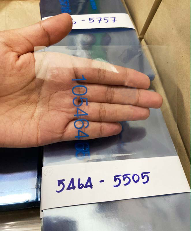 พิมพ์รันเลข สกรีนรันเลข รันเลขชิ้นงาน