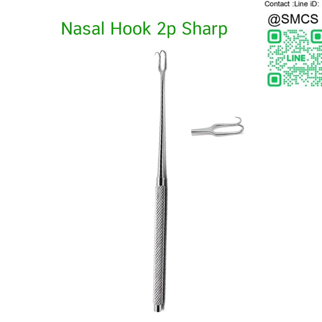 Nasal Hook 2P Sharp 6mm/16cm
