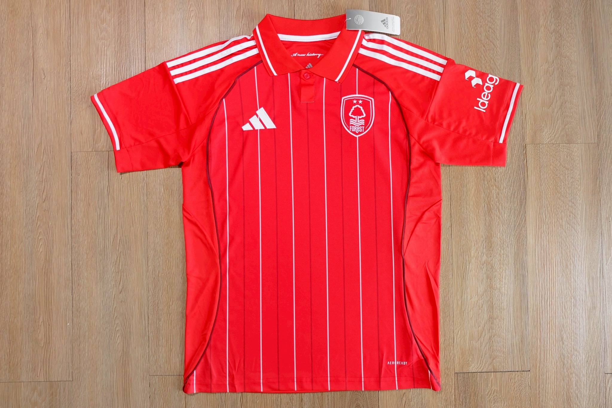 มาใหม่เสื้อฟุตบอล ฟอร์เรส สีเเดง เกรดแฟนบอล 2025