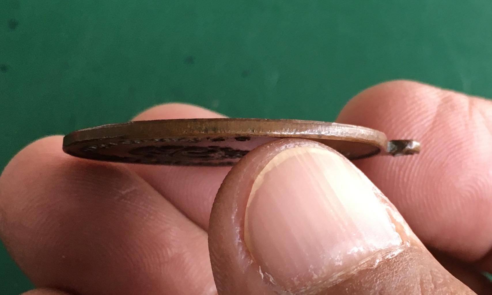 เหรียญพระอาจารย์นำ หลัง ภปร. วัดดอนศาลา จ.พัทลุง ปี2520