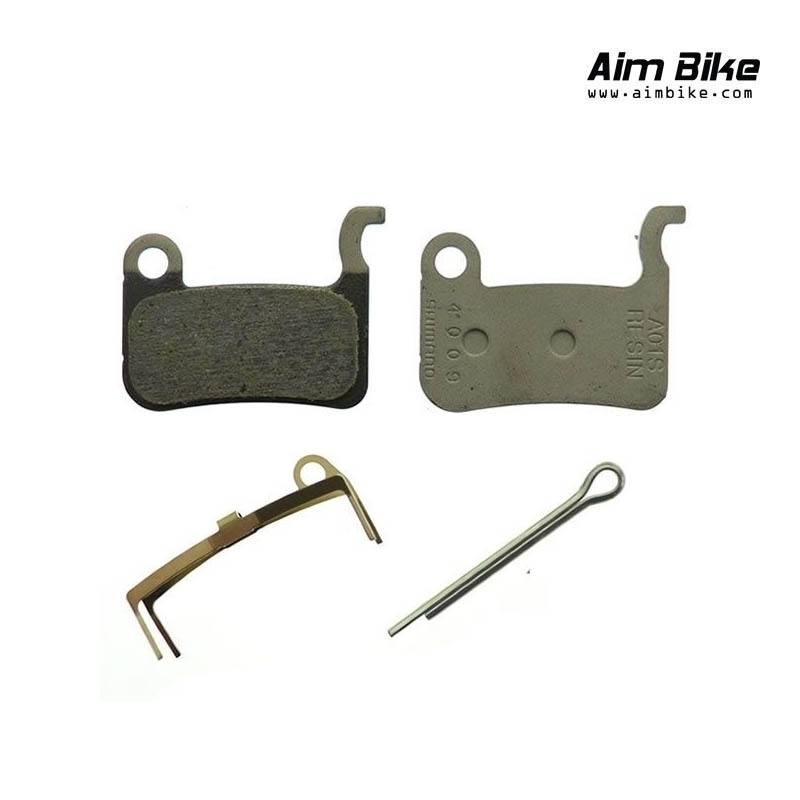 แผ่นยางเบรกดิส Shimano A01S XT/DEORE, BRM775/M595, RESIN