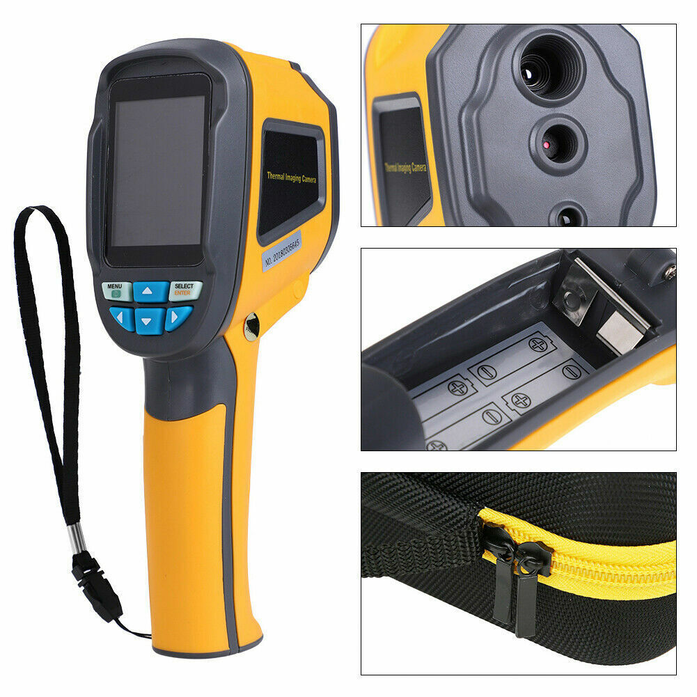 กล้องถ่ายความร้อน (Thermal Imager) รุ่น HT-02D ย่านการวัด -20°C to +300°C