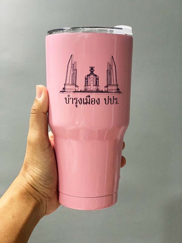 แก้วน้ำ Tumbler 30 Oz เก็บความเย็นพิมพ์สัญลักษณ์ โลโก้