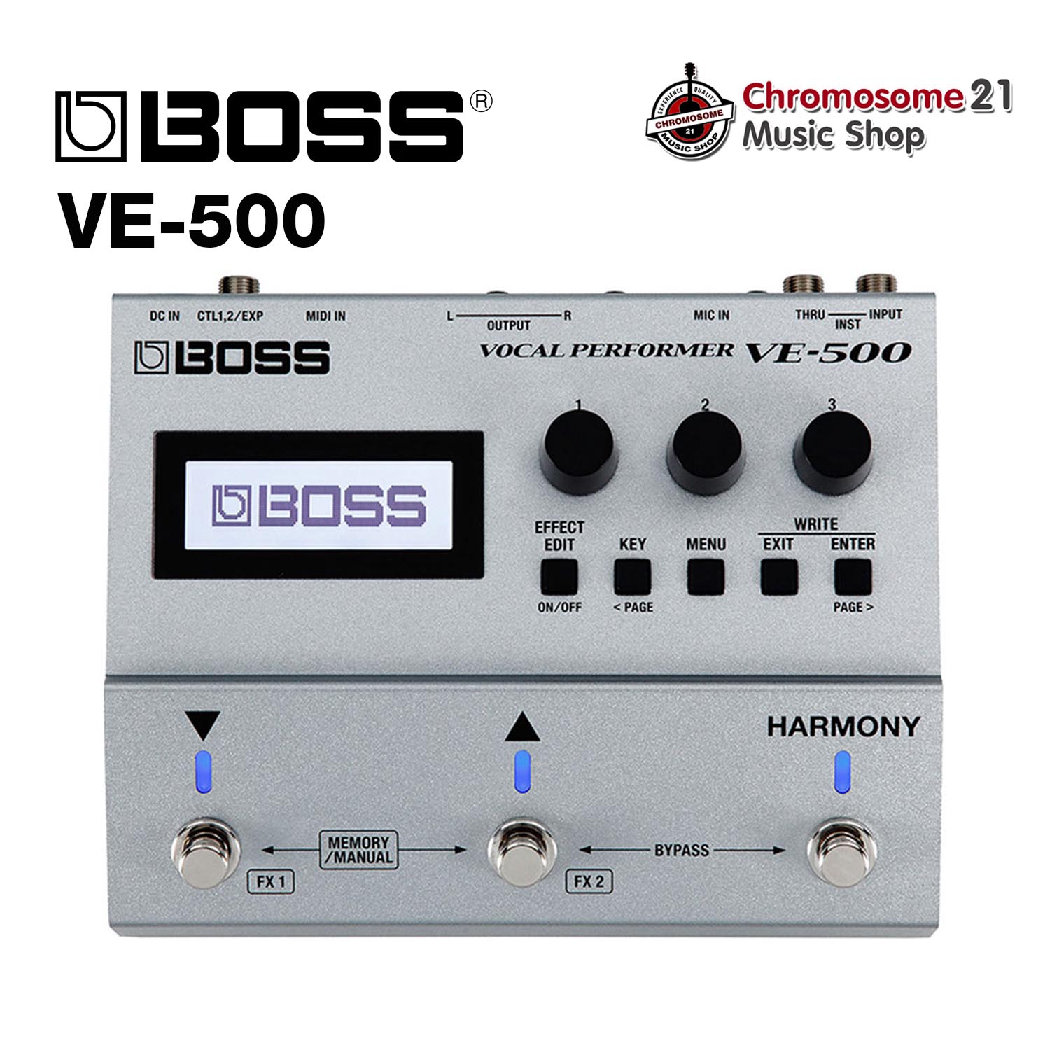 เอฟเฟคร้อง Boss VE-500 Vocal Performer