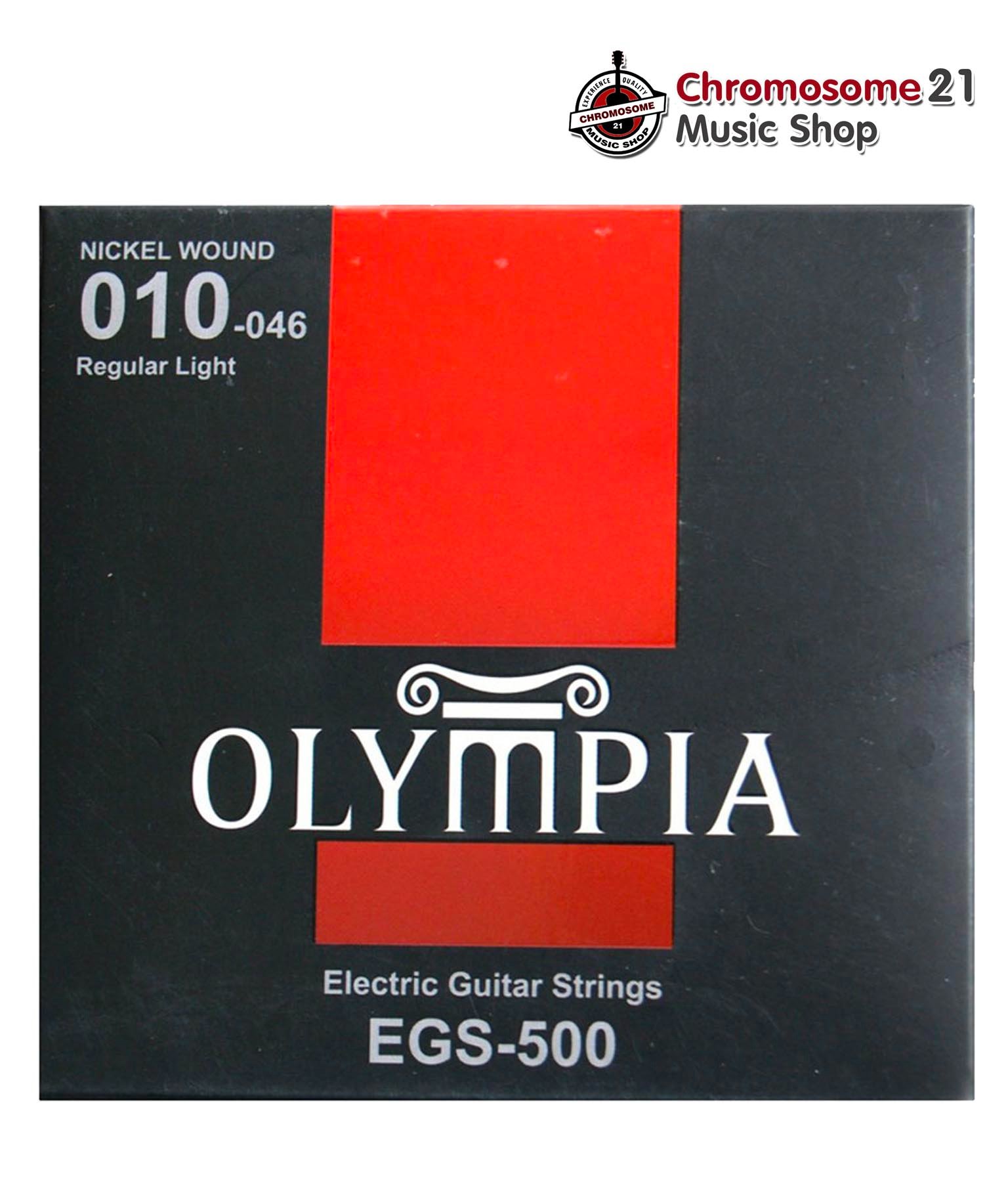 สายกีตาร์ไฟฟ้า Olympia EGS-500 เบอร์ 10-46