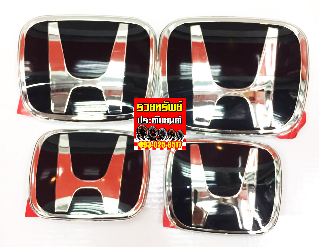 LGO-006 โลโก้HONDA(พื้นดำ)มีทุกขนาดไซค์ ราคา/ชิ้น