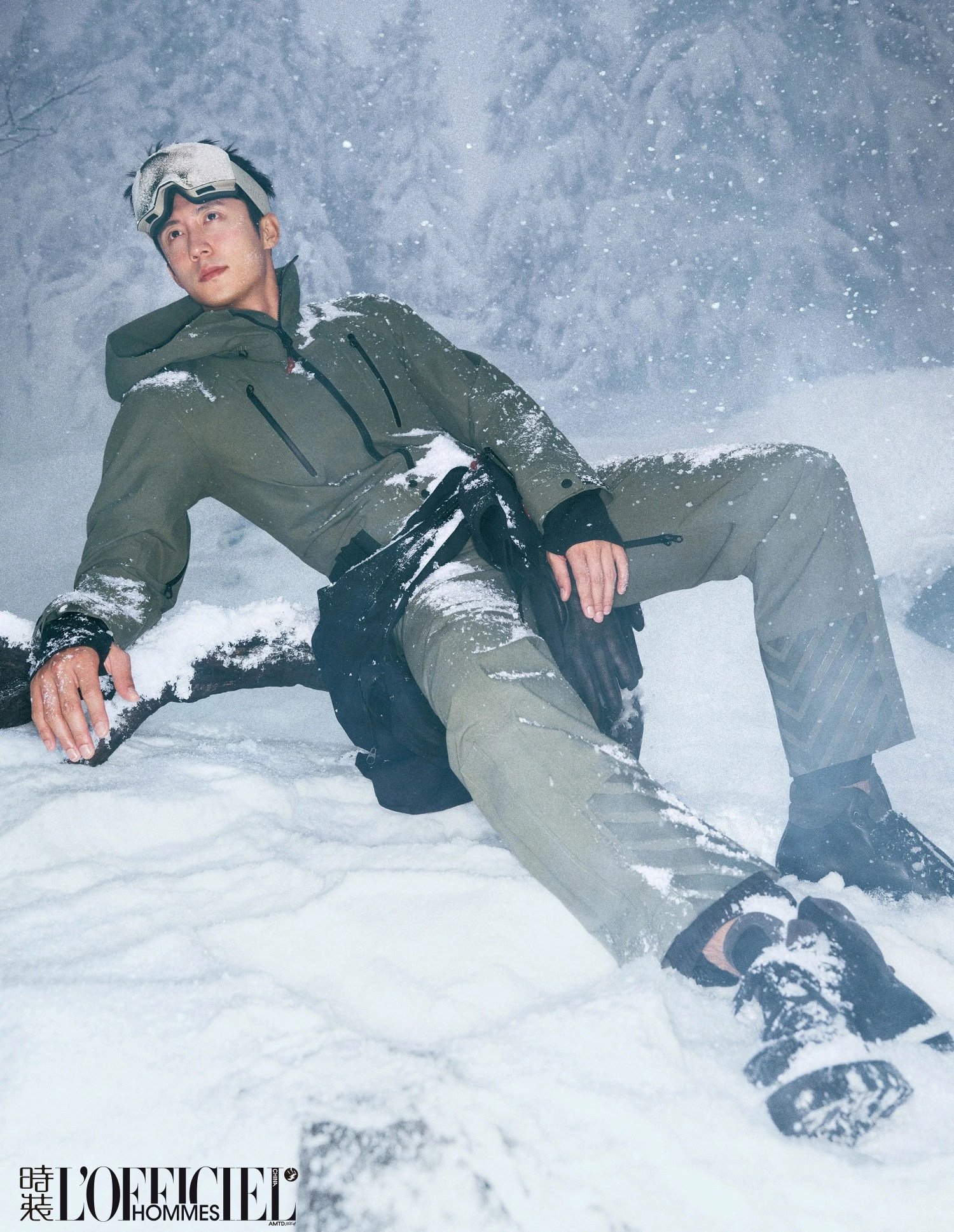 Pre - นิตยสาร L’Officiel Hommes หวงจิ่งอวี๋ HuangJingyu 2024