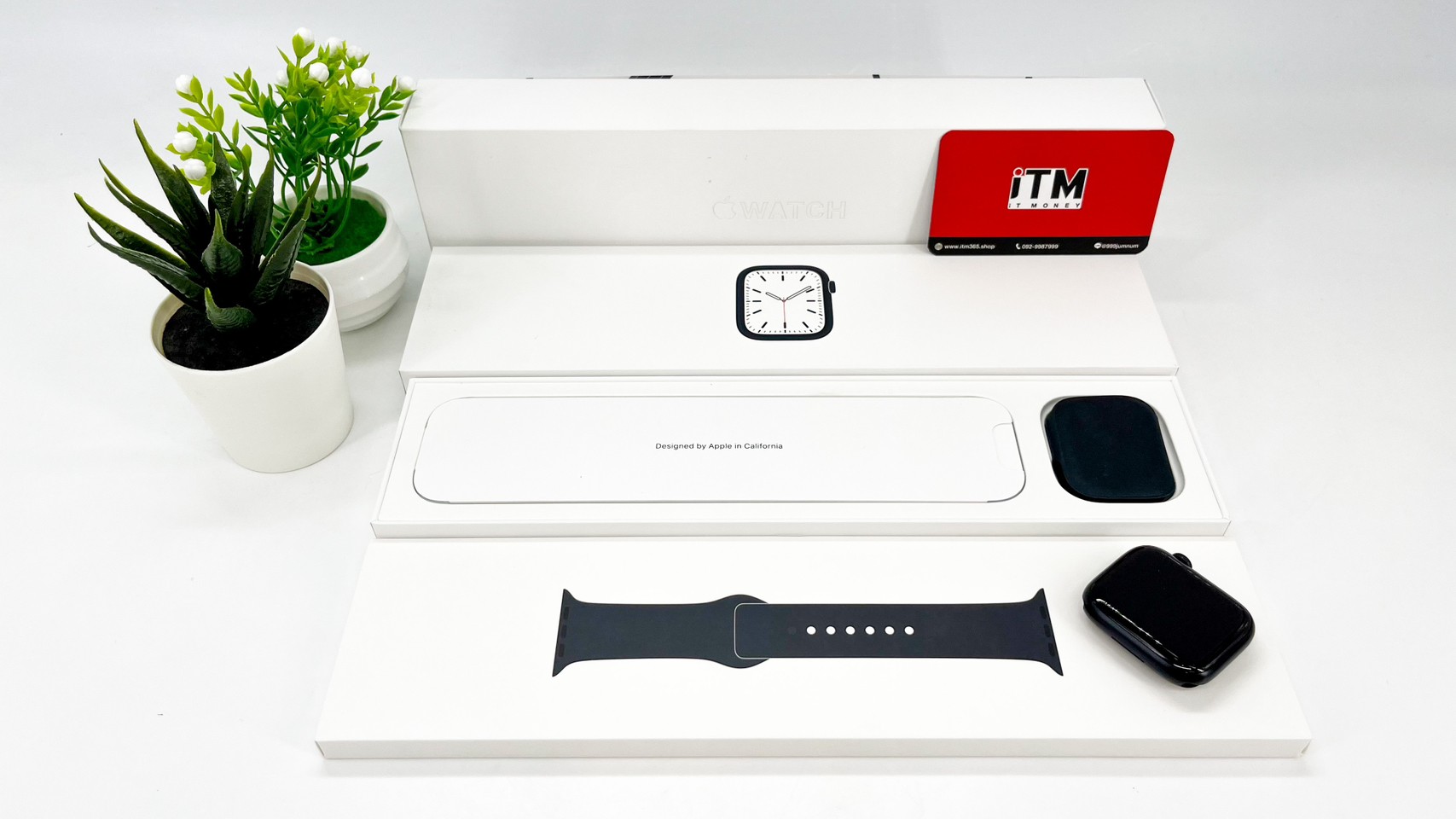 Apple Watch Series 7 GPS + Cellular Alu 45mm. Midnight