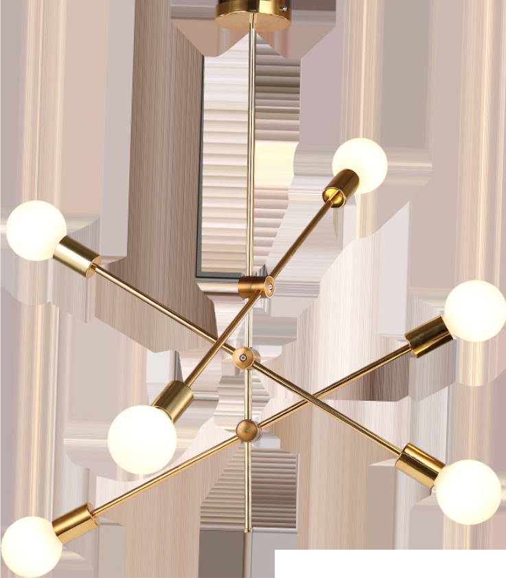 โคมไฟห้อยเพดาน Nordic luxury modern