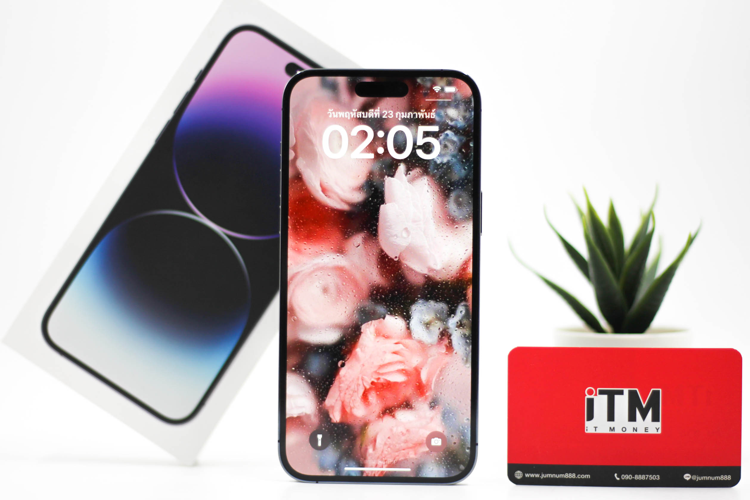 iPhone14 Pro Max 128GB ZP สี Deep Purple