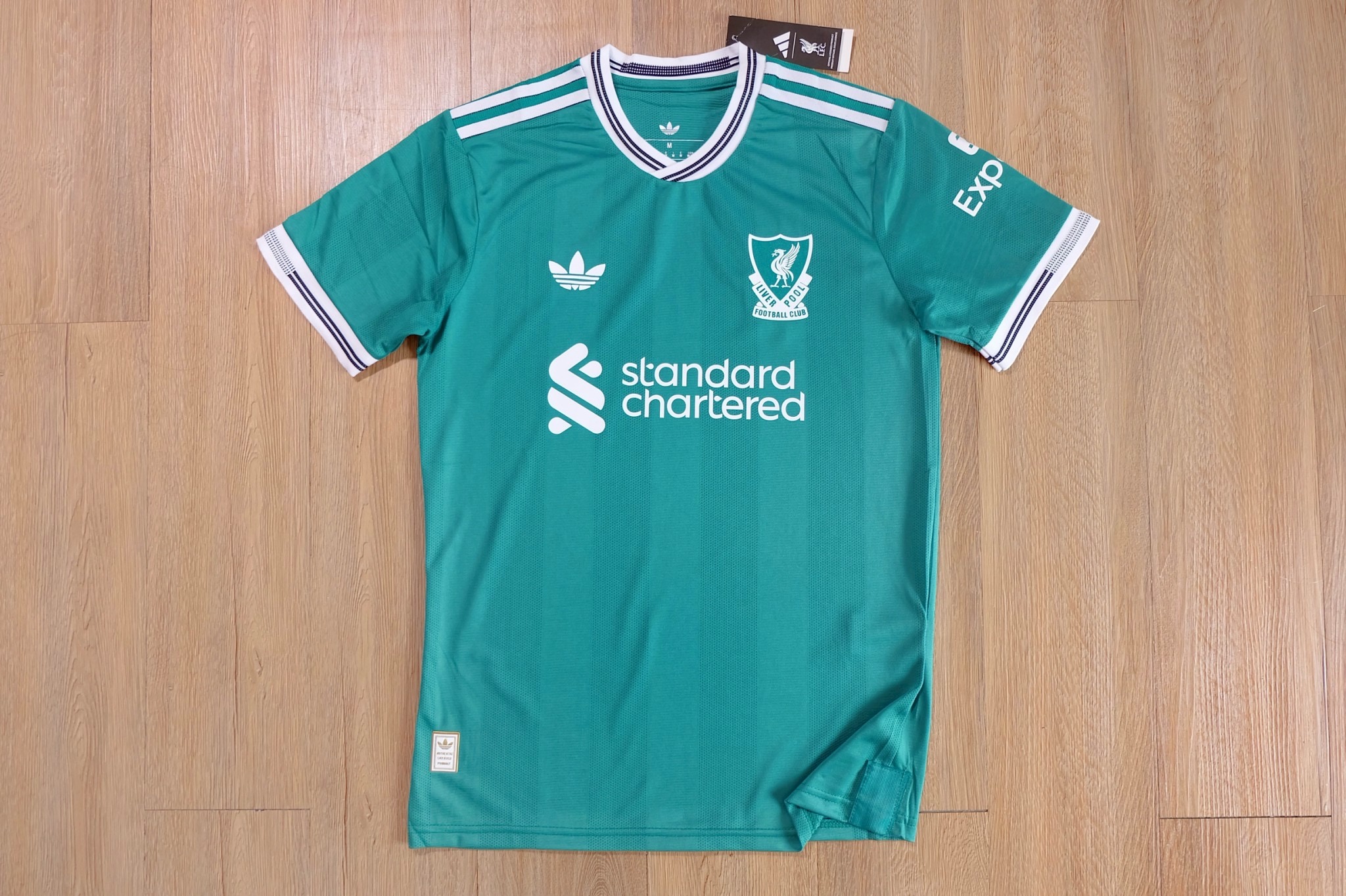2025-26 เสื้อฟุตบอลลิเวอร์ฯ สีเขียว สำหรับผู้ชาย Player Edition เกรดนักเตะ Size S-2XL