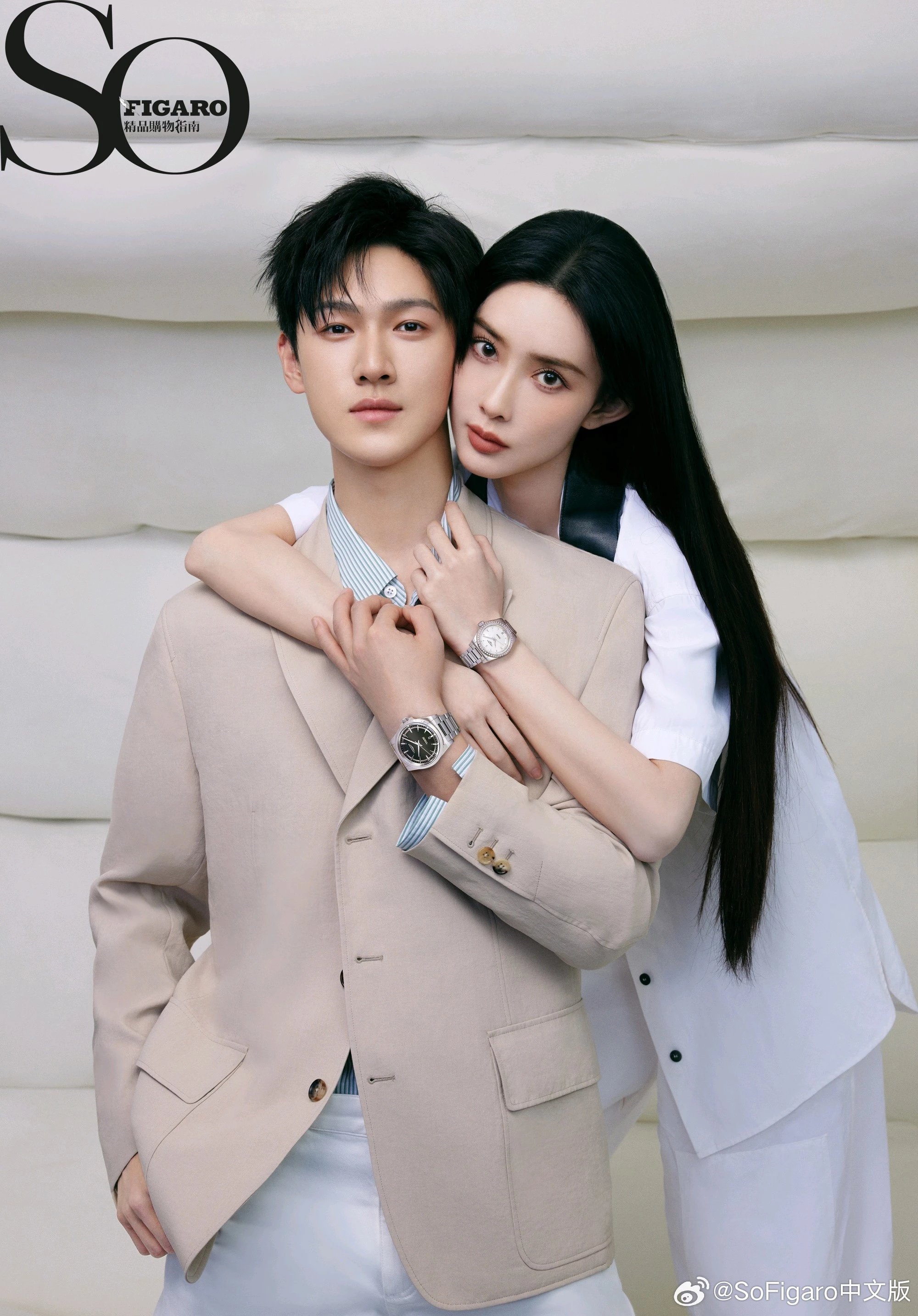 Pre - นิตยสาร SoFigaro เมิ่งจื่ออี้ MengZiyi LiYunrui Blossom 2024