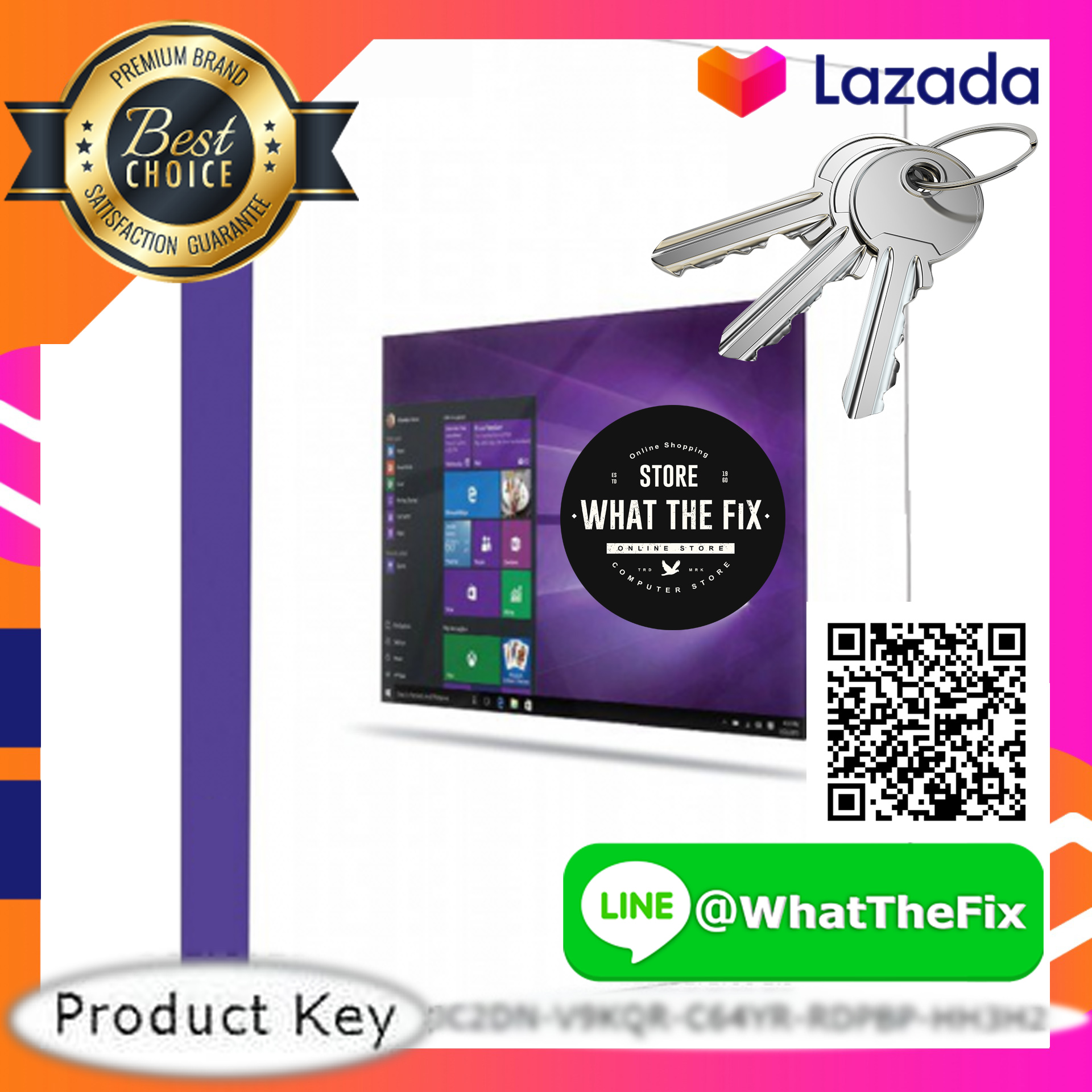 Windows 10 Pro (Activate License Key Online Update Lifetime)