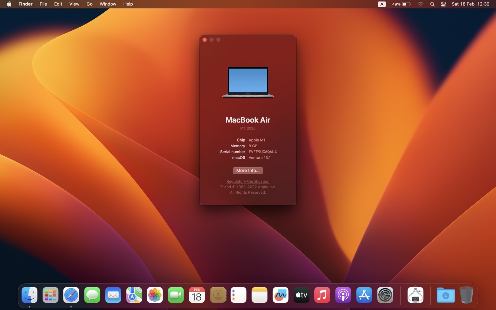 MacBook Air (M1, 2020)