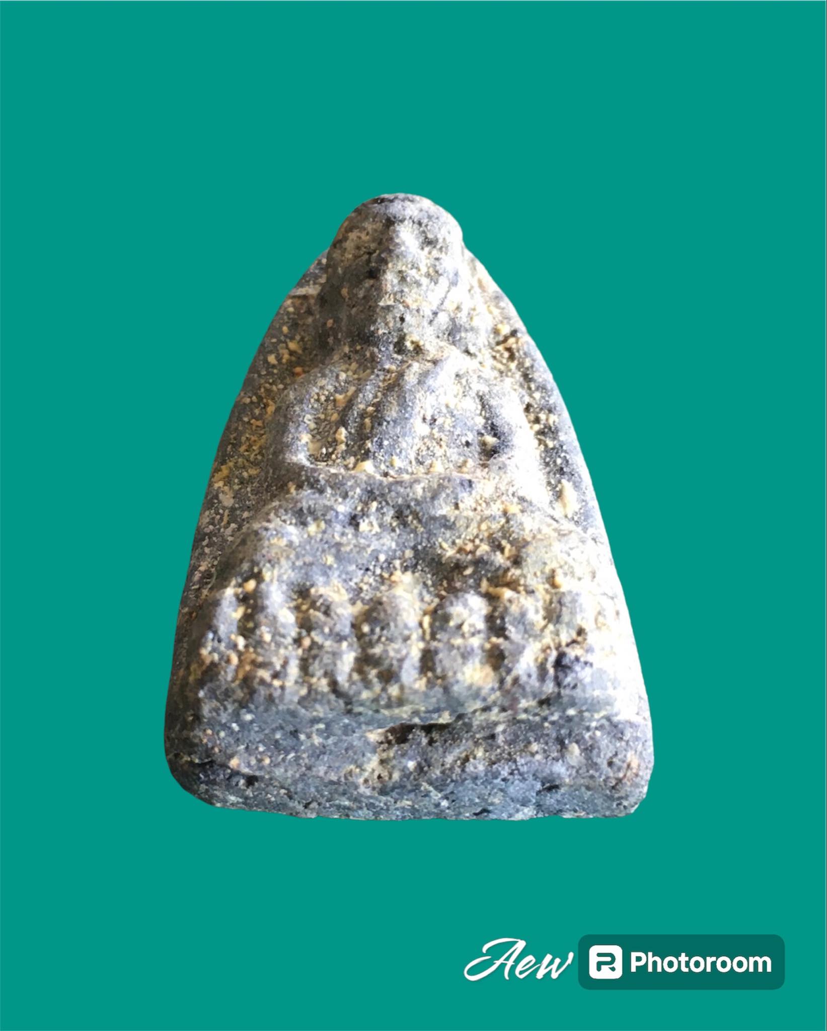 พระหลวงพ่อทวด เนื้อว่าน พิมพ์ใหญ่ หัวขึดไหล่จุด ปี 2497