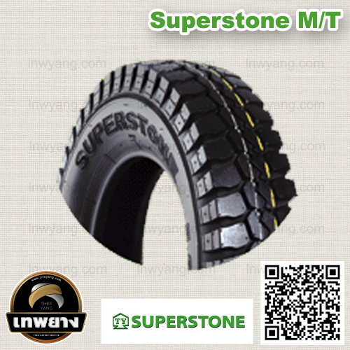 5.00-12 10PR ยี่ห้อ SUPERSTONE รุ่น M/T ยางรถบรรทุก