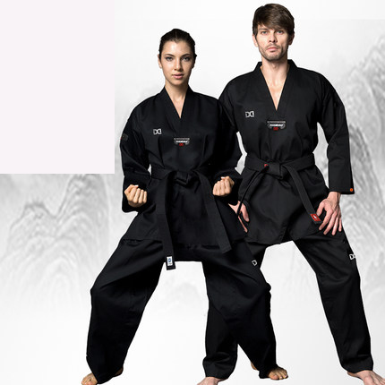 (พรีออเดอร์) ชุดเทควันโด+สาย Taekwondo TCD10001-6P