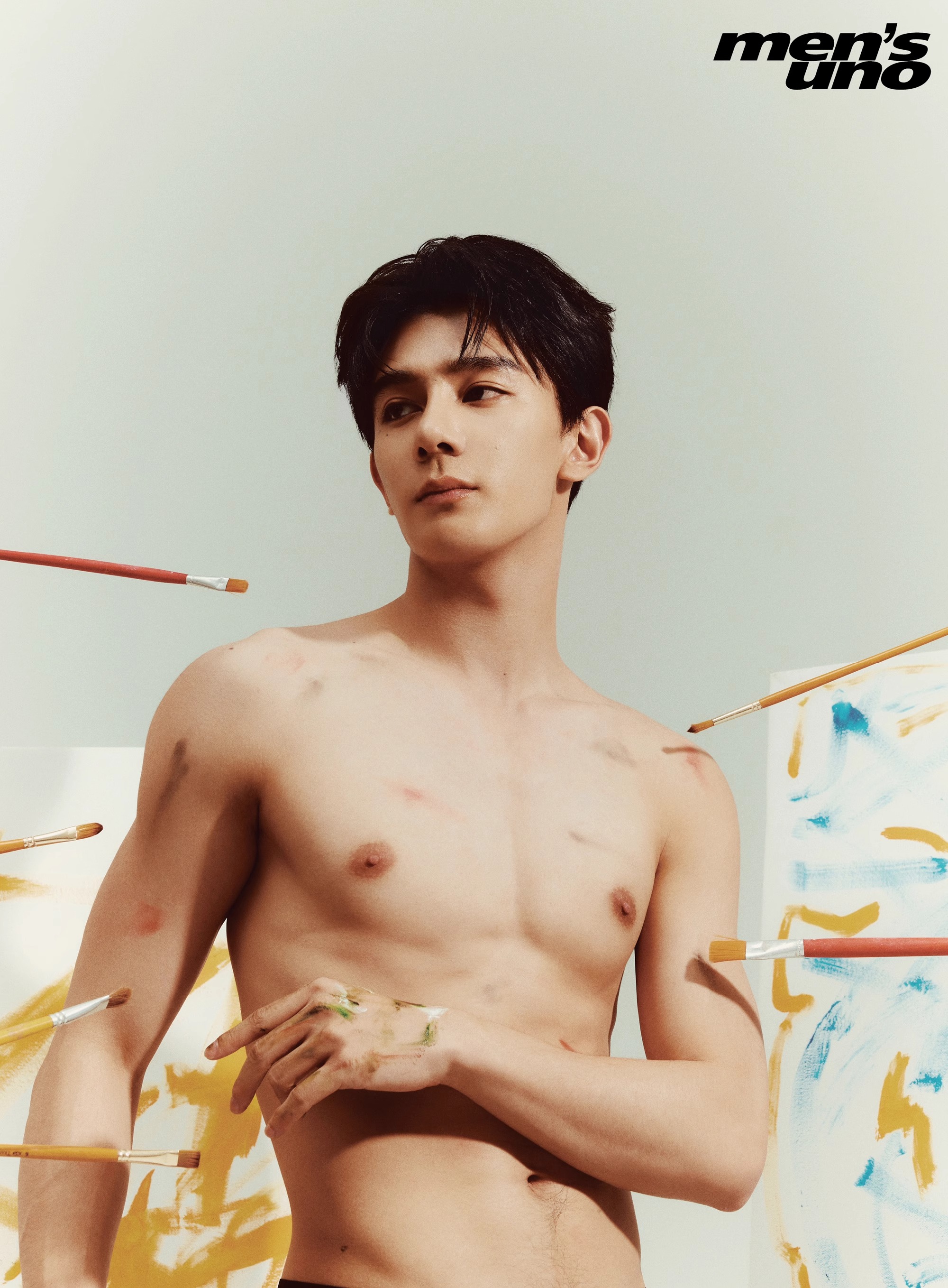 Pre - นิตยสาร Men’s Uno หน้าภายใน เซี่ยจือกวง XiaZhiguang 2023+การ์ด