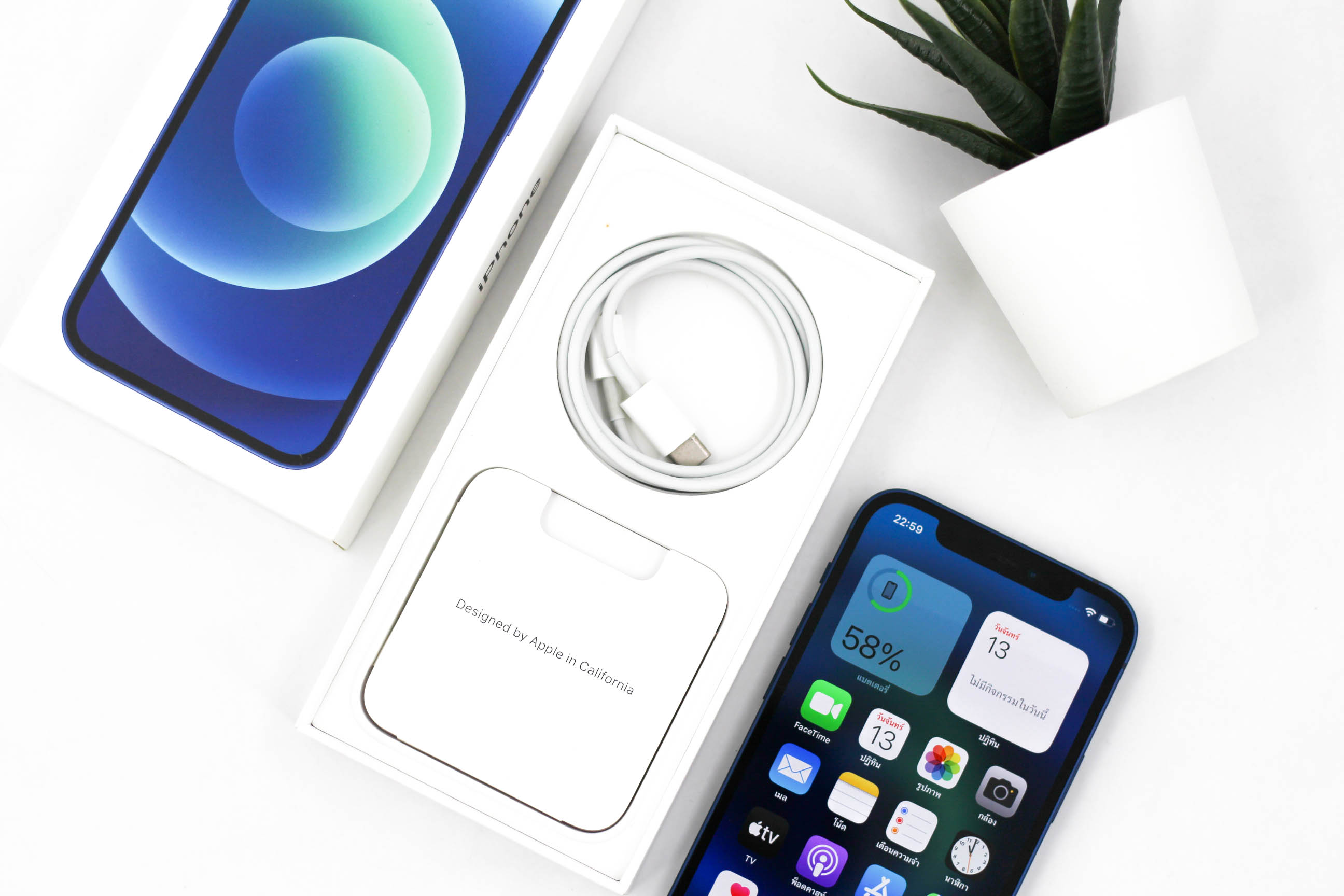 iPhone 12 128GB TH สี Blue