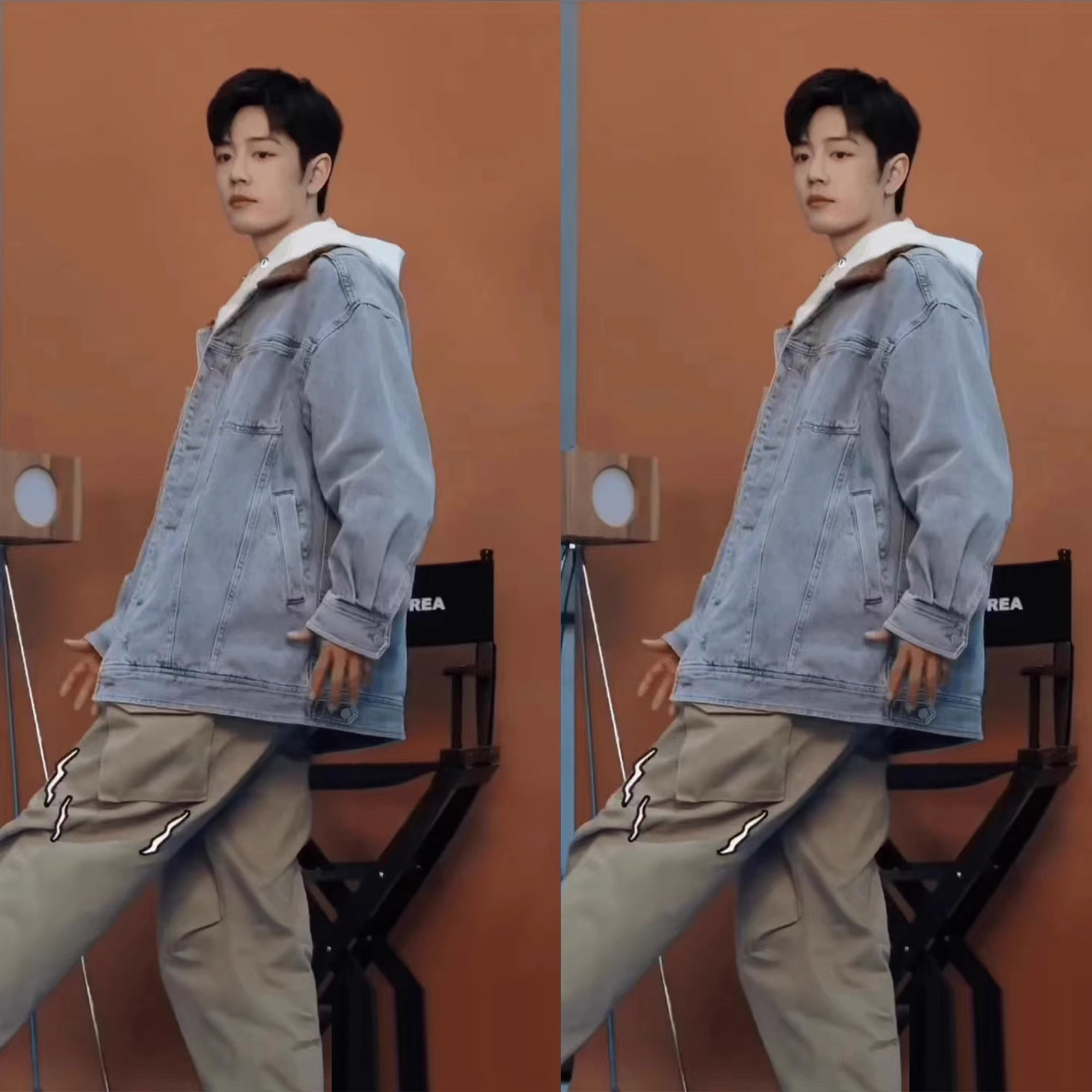 Pre - เสื้อคล้าย เซียวจ้าน 肖战 แสงส่องรักข้างกาย XiaoZhanShengYang