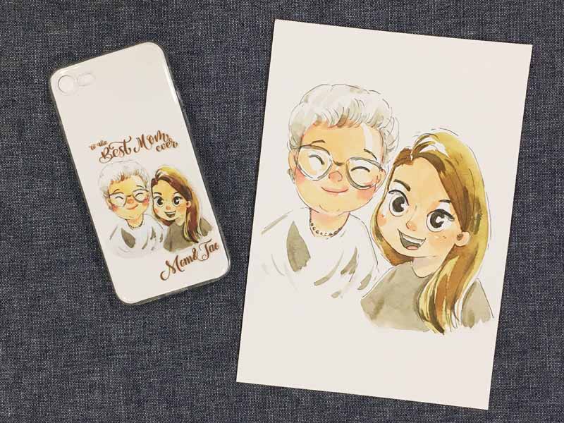 รับวาดรูปการ์ตูน วาดรูปกราฟฟิก วาดรูปภาพประกอบ รูปคู่