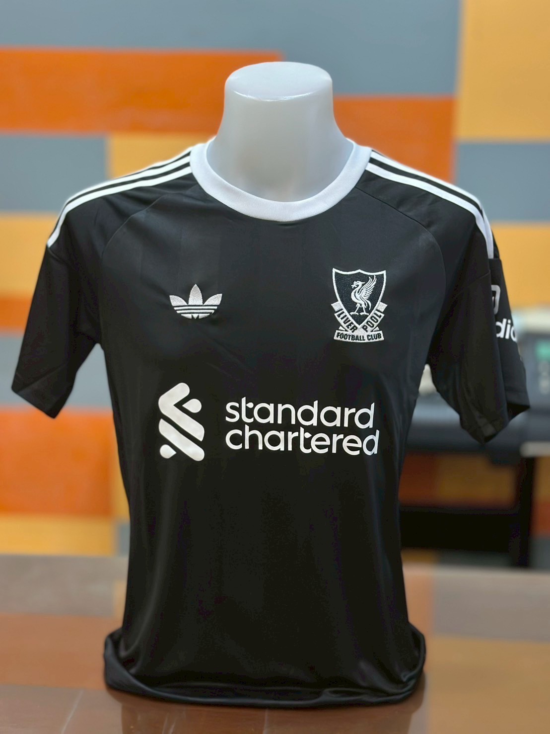 มาใหม่ ลิเวอร์พูล สีดำ เกรดเเฟนบอล Soccer Jersey Fans Edition 2026