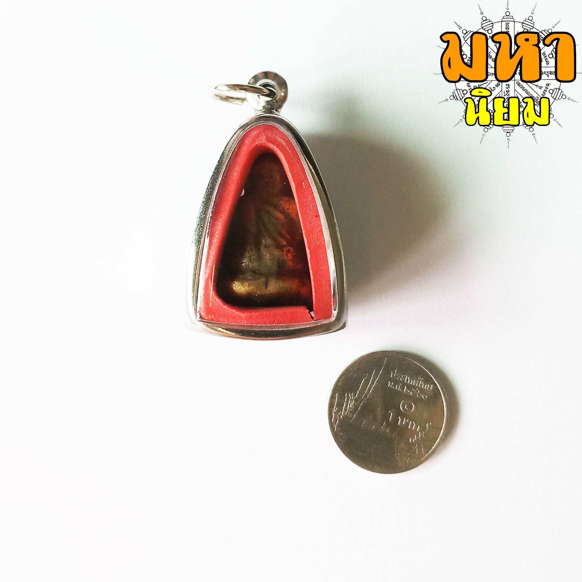 หลวงพ่อเงิน วัดบางคลาน พิมพ์นิยม เลี่ยมกรอบอย่างดี ไม่ทราบที่มาแน่ชัด