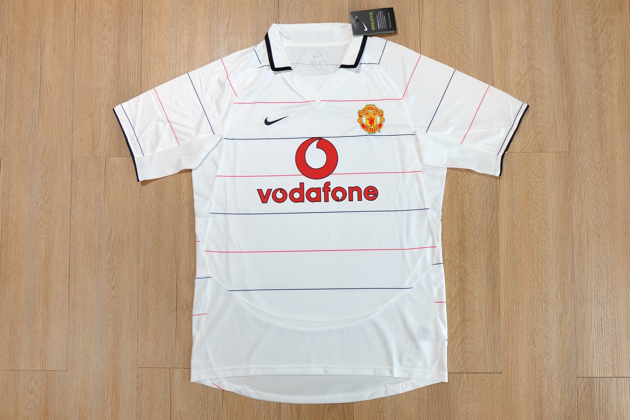 Retro เสื้อฟุตบอลย้อนยุค เเมนยู 2003-05 เกรดเเฟนบอล