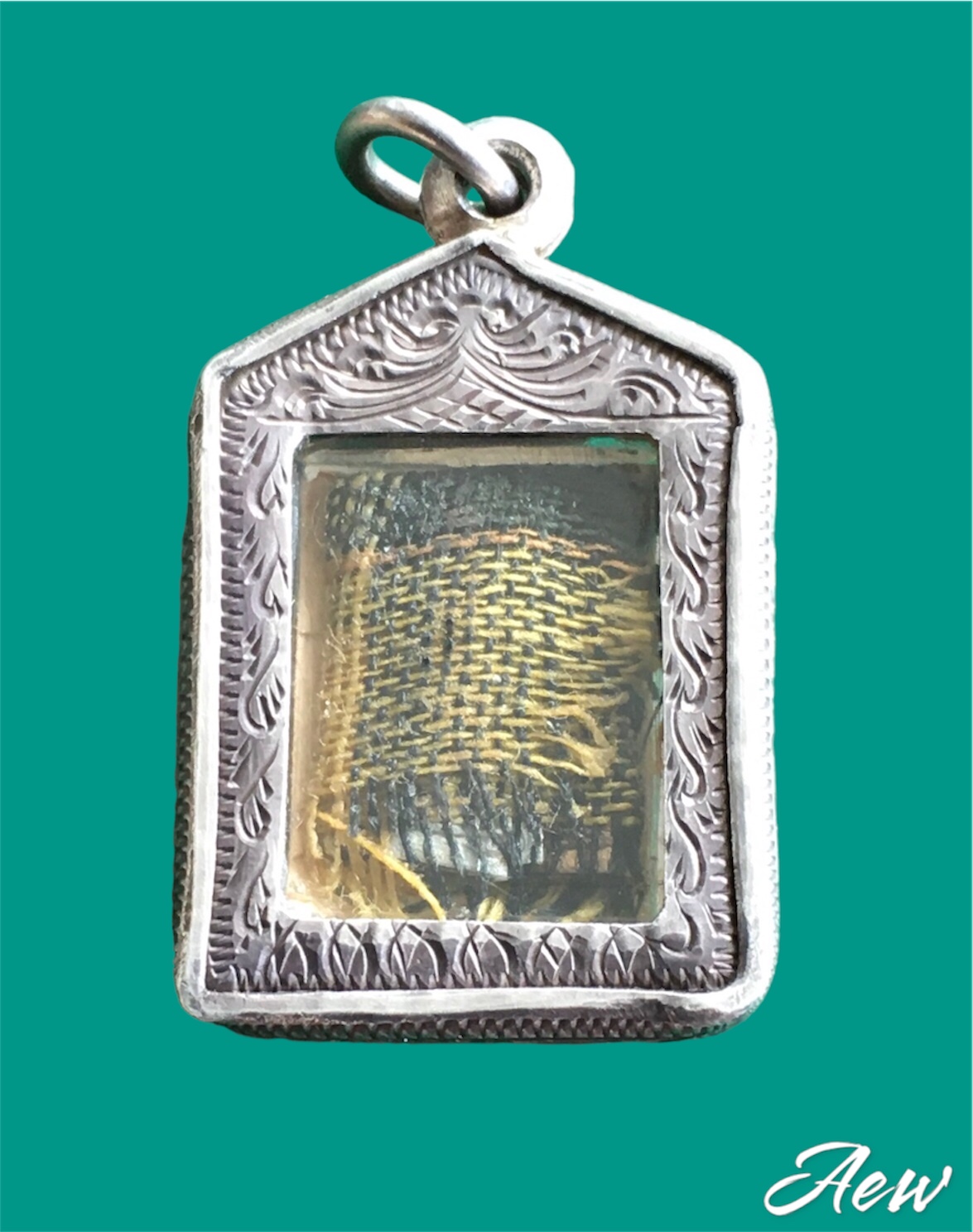 ล็อกเก็ตหลวงพ่อพรหม วัดช่องแค นครสวรรค์ ปี2512