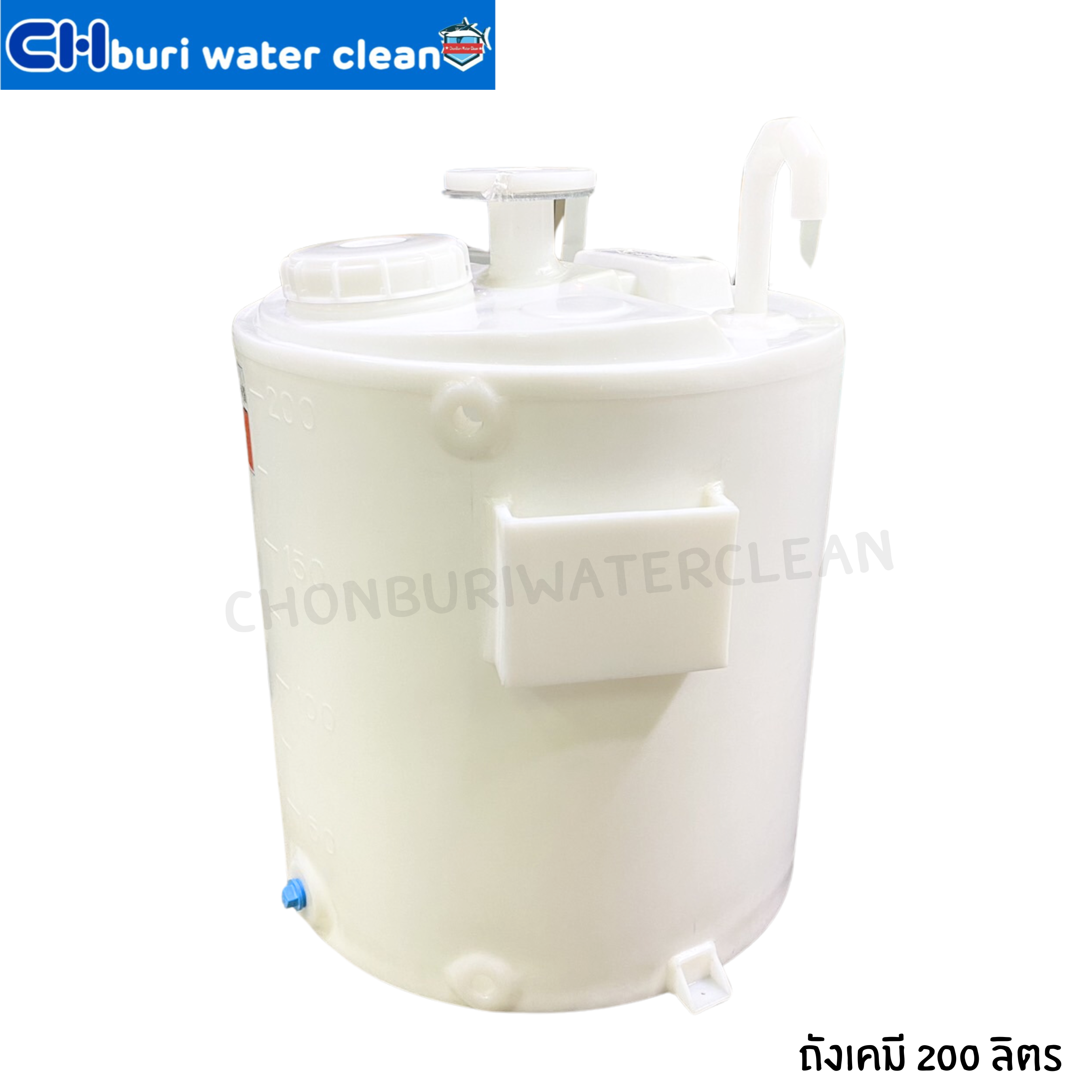 ถังเคมี 200 ลิตร **หากต้องการไซส์อื่นทักไลน์สอบถามเพิ่มเติมได้เลยนะคะ**