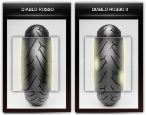 รุ่น Pirelli Rosso2 120/70ZR17
