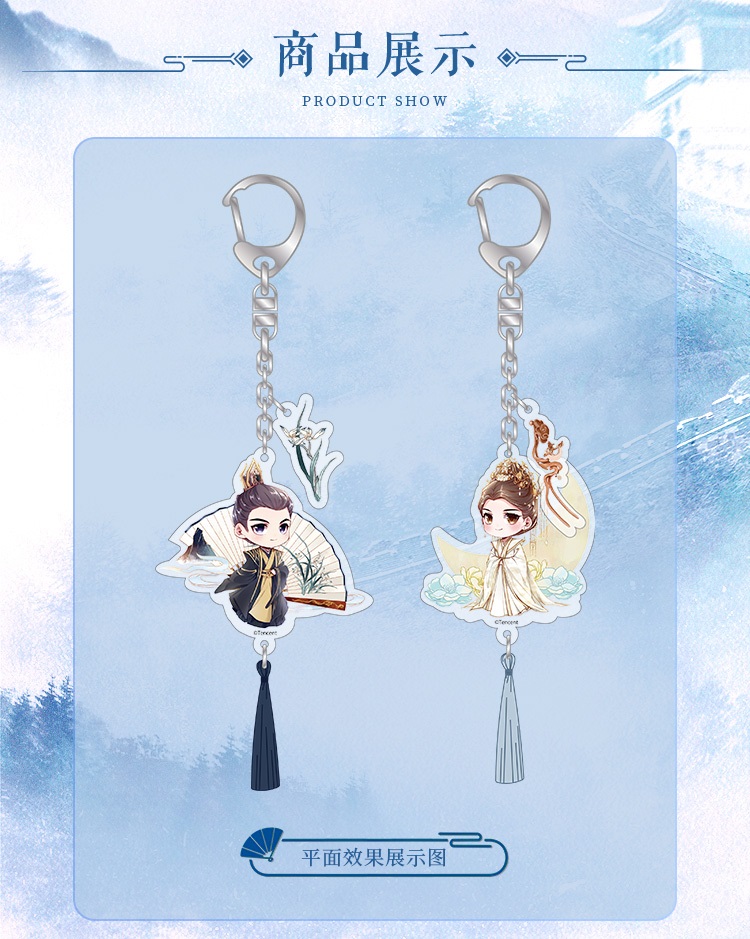 Pre- พวงกุญแจอะคริลิคเทียบท้าปฐพี Official