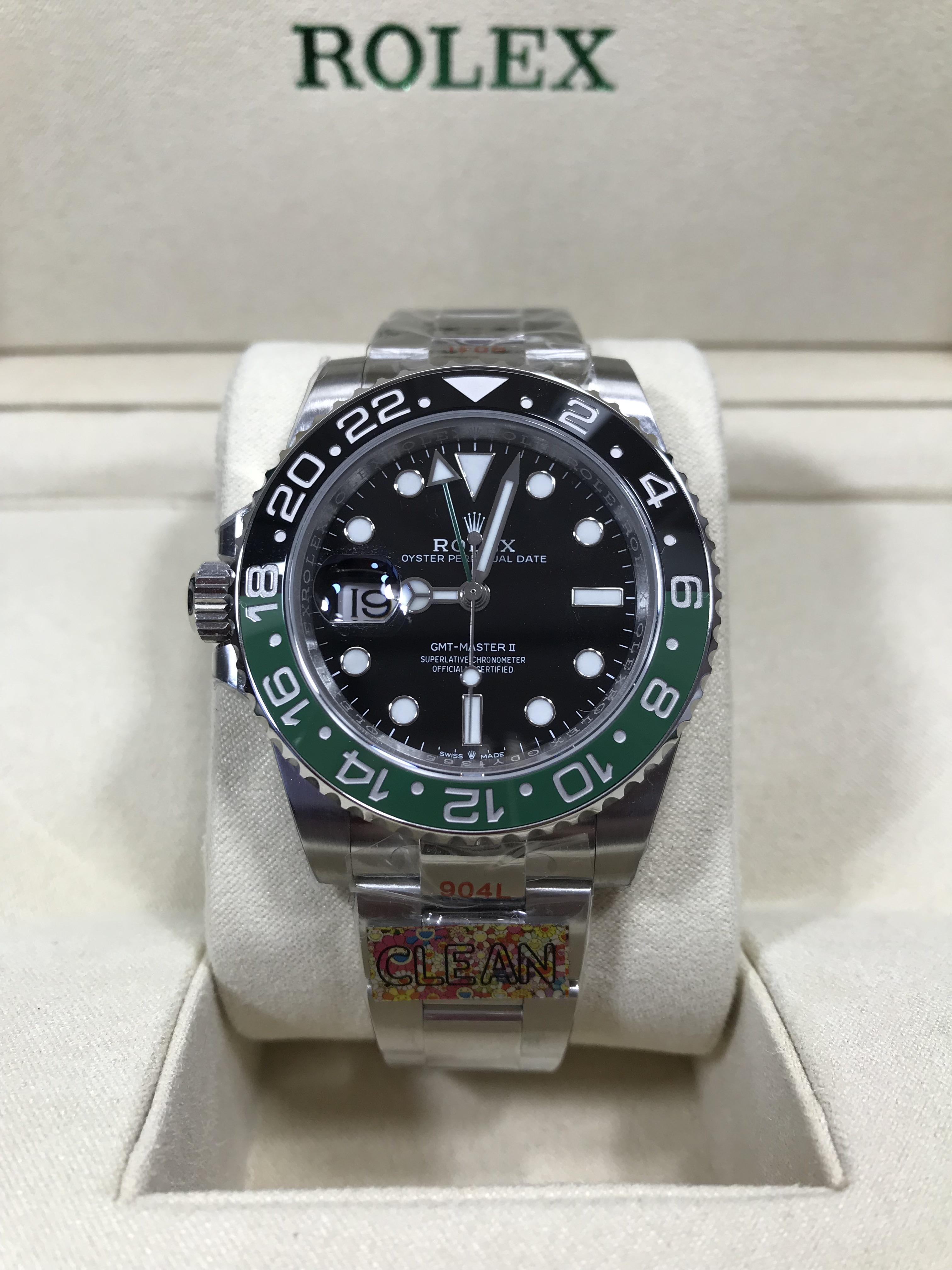 Rolex GMT-Master2 (Sprite)(Swiss Clean)