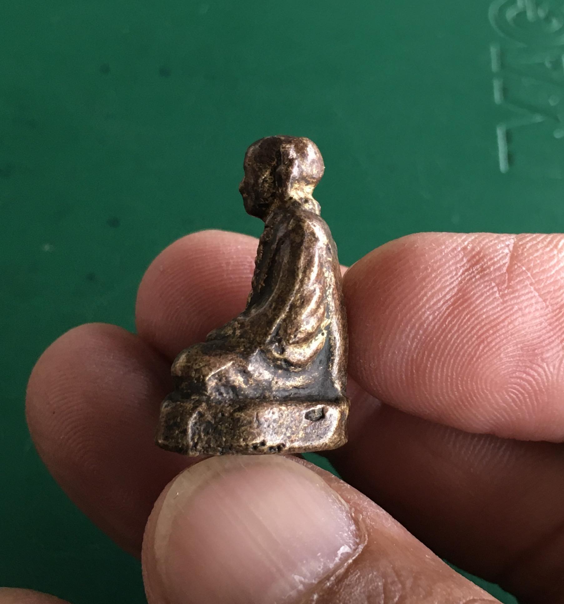 รูปหล่อ หลวงพ่อทบ พิมพ์ 94 อุดกริ่งนิยม ออกวัดชนแดน ปี2516