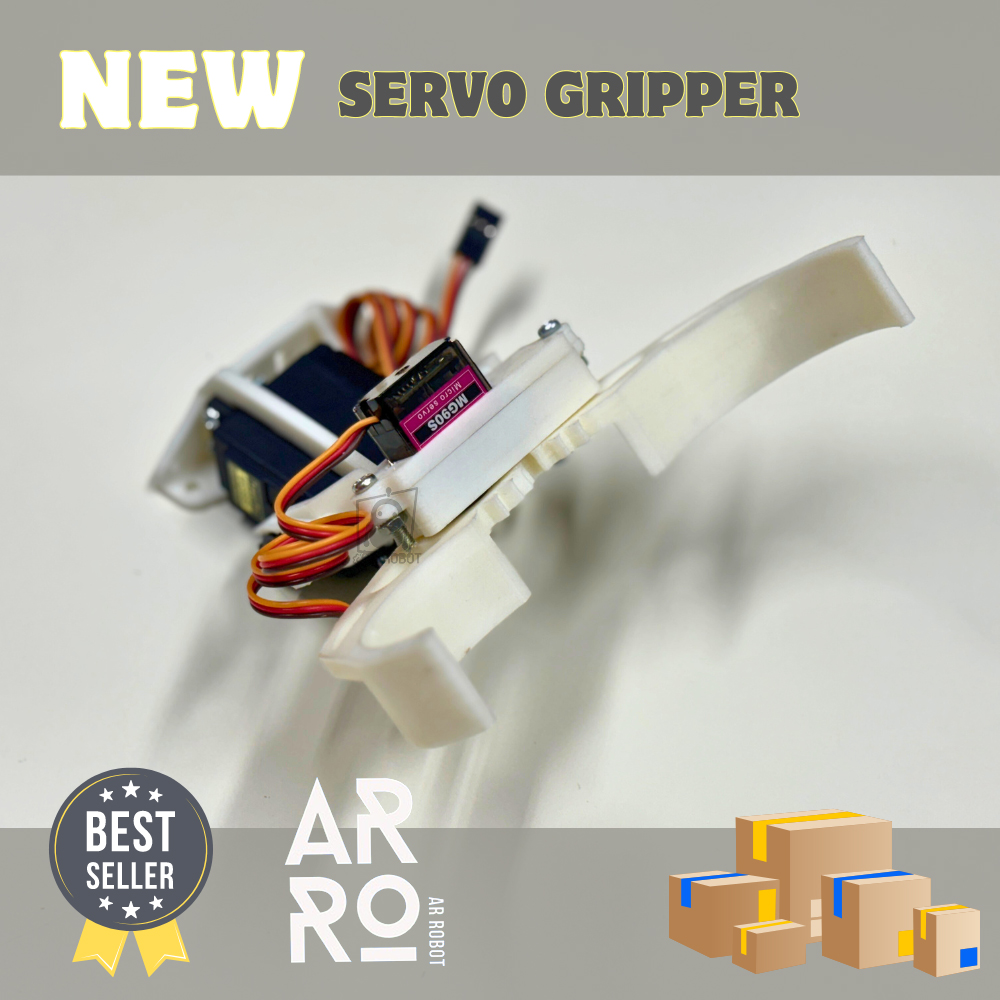มือจับเซอร์โว Mg90s + MG996-995 มือจับกริปเปอร์ 3D เชอร์โวใหญ่ตัวยก Servo Grirpper