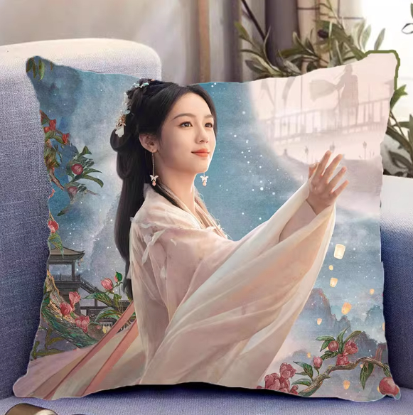 Pre - หมอนลายตัวละคร เหนือสมรภูมิ (40ซม.) ซีรีส์จีน (ไม่ใช่สินค้าอฟช.)/โจวเย่ เฉิงเหล่ย 锦月如歌