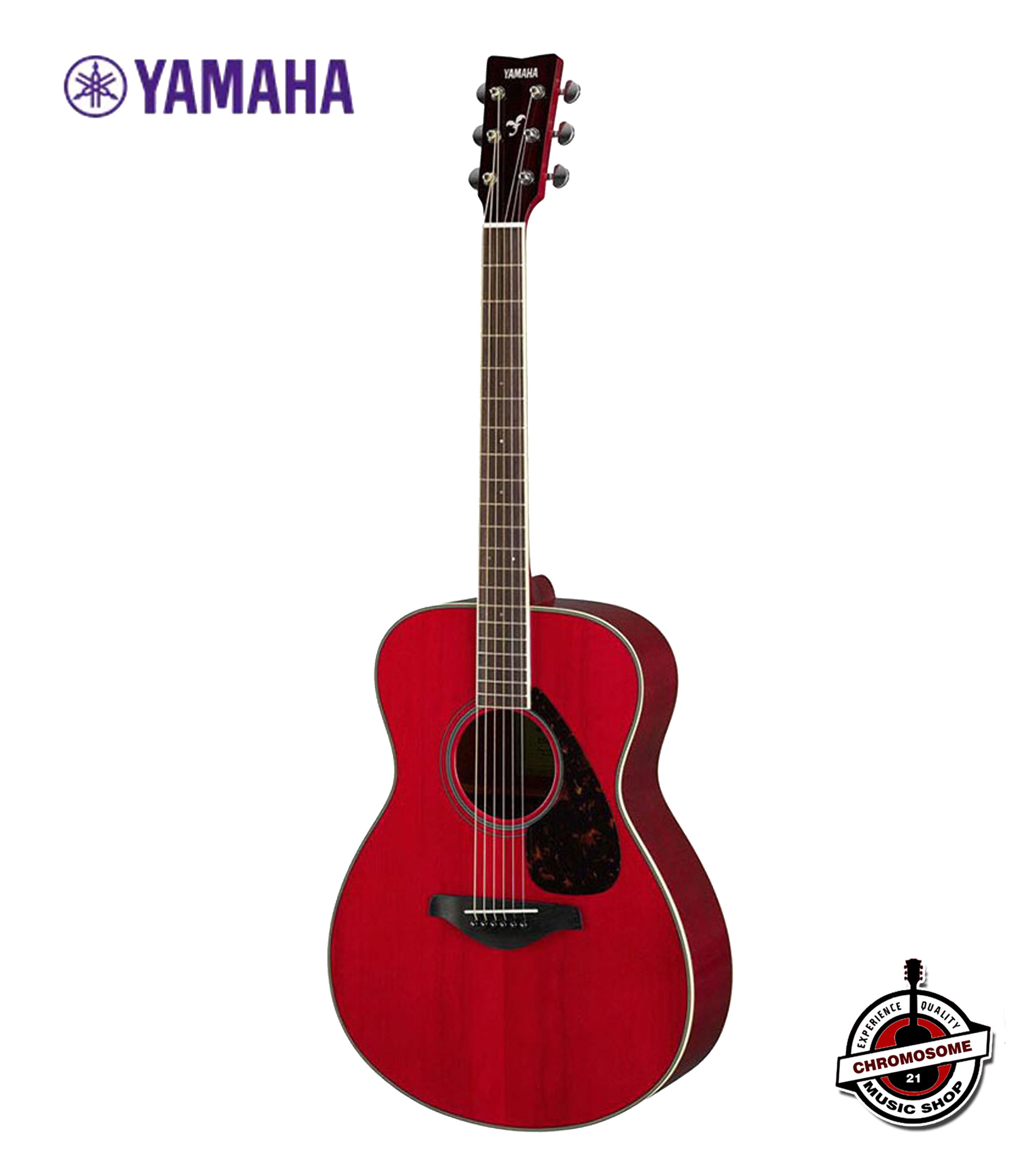 กีตาร์โปร่ง Yamaha FS820 (สีแดง)