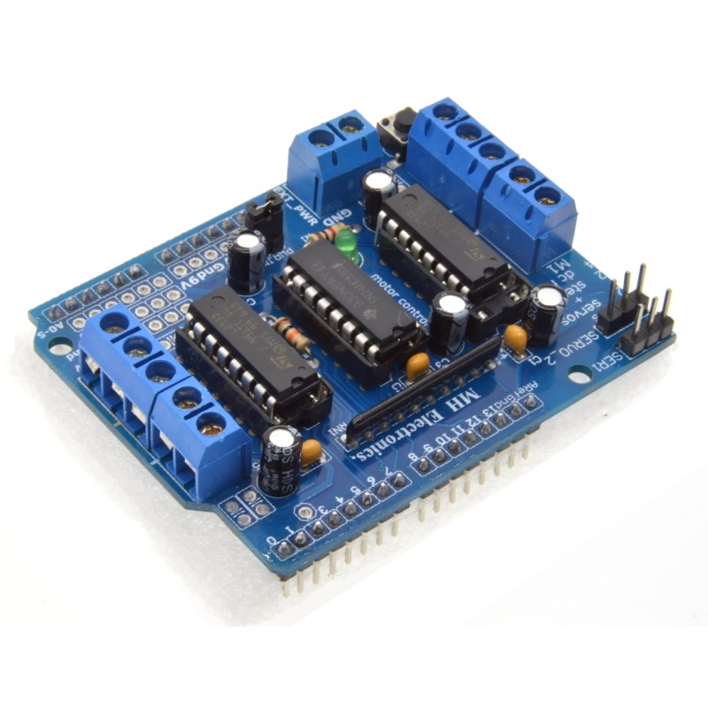 Motor Drive Shield Expansion Board L293D สำหรับ Arduino Duemilanove Mega2560 UNO