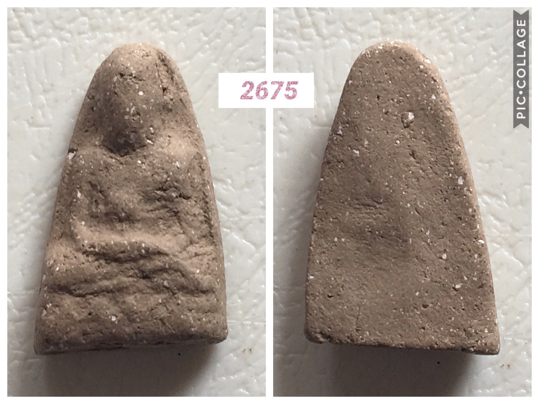 หลวงปู่ทวด หลวงตาพัน วัดใหม่อมตรส ปี2502 เนื้อผง