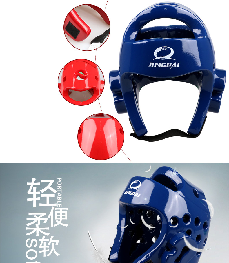(พรีออเดอร์) Head Guard ชุดป้องกันศีรษะเทควันโด PU เฮดการ์ด TCD10005P