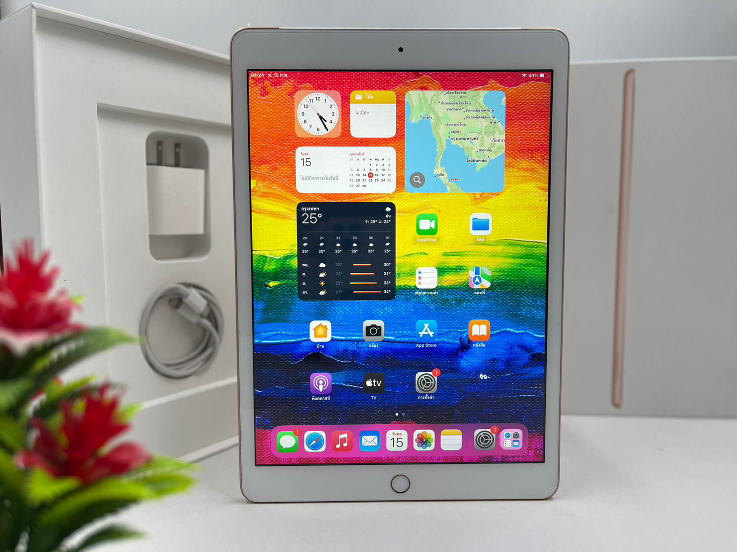 iPad 8 Wifi+Cellular 128GB สี Gold