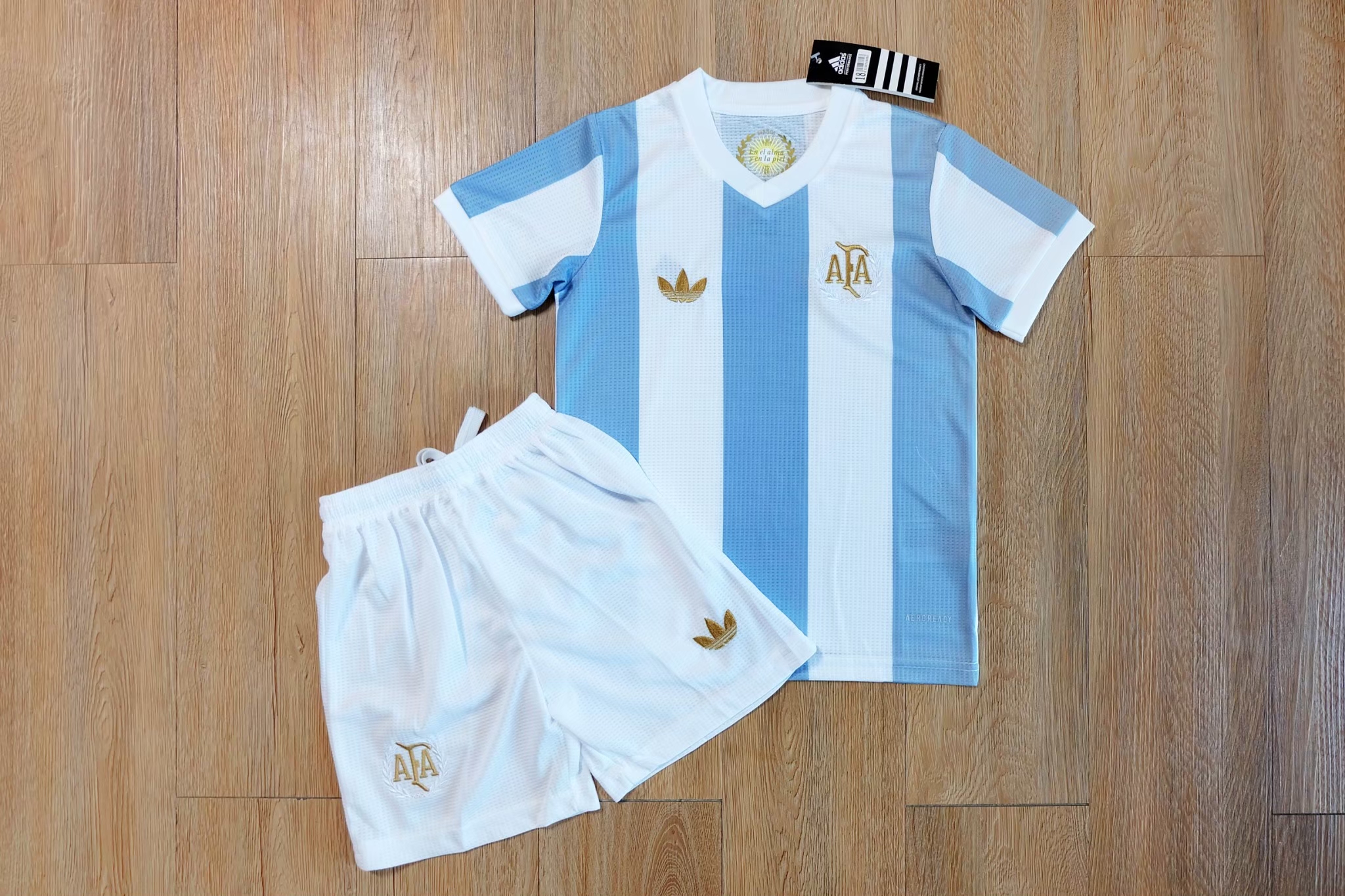 ชุดฟุตบอลเด็ก – ทีมชาติอาเจน เหย้า สีฟ้า Fans Edition เกรดแฟนบอล 2025