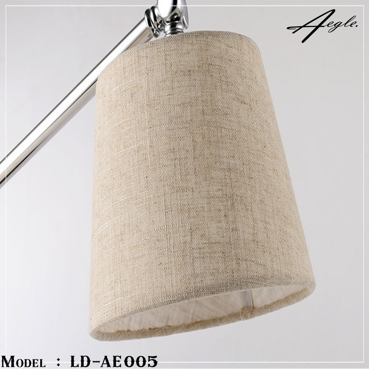 โคมไฟตั้งโต๊ะโป๊ะผ้า Modern minimalist