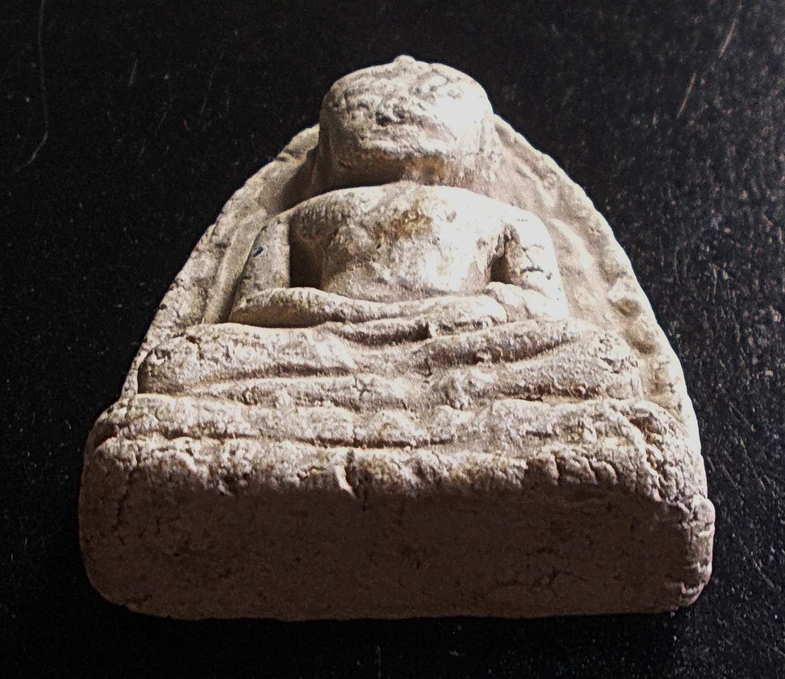 พระเนื้อผง วัดประสาทฯ ปี 2506 พิมพ์ หลวงพ่อโต บางกระทิง