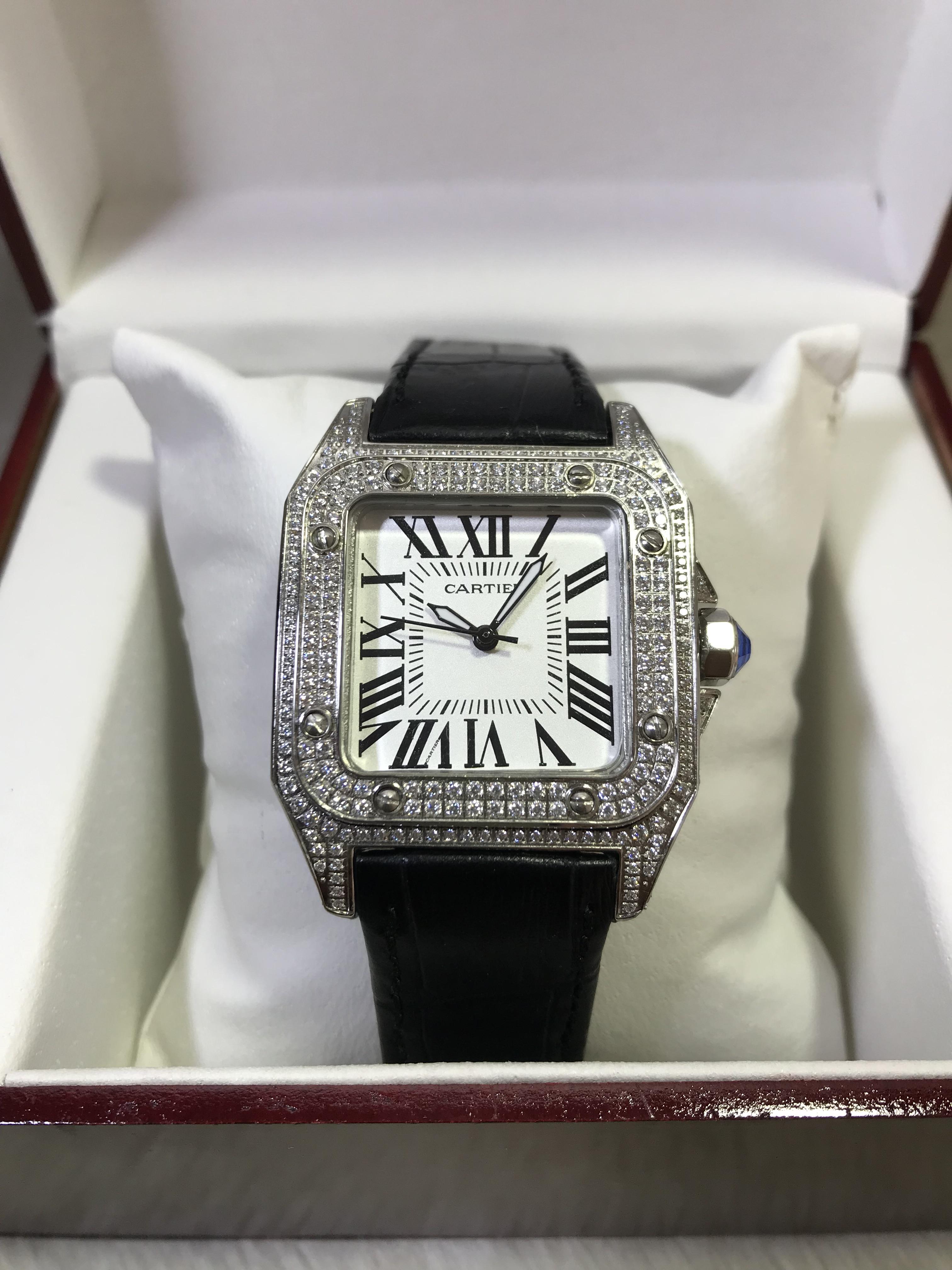 Cartier Santos 100