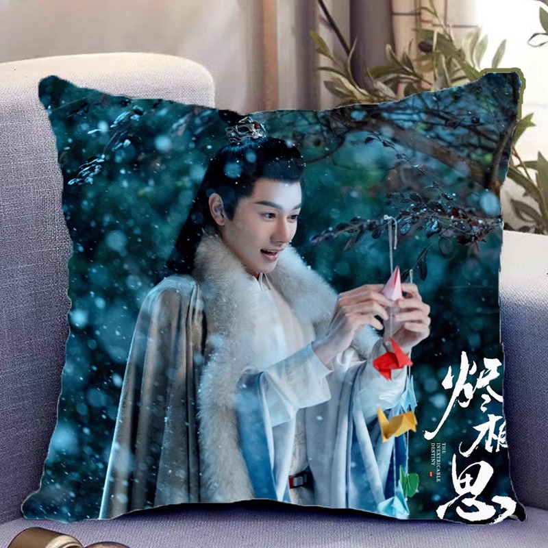 Pre - หมอนลายวาสนารักมิอาจเร้น The Inextricable Destiny 35 cm #ซีรี่ย์จีน